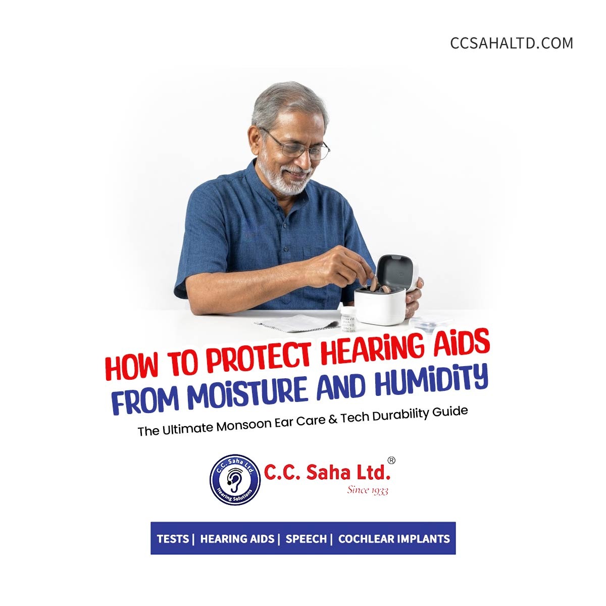 How to protect hearing aids from moisture and humidity